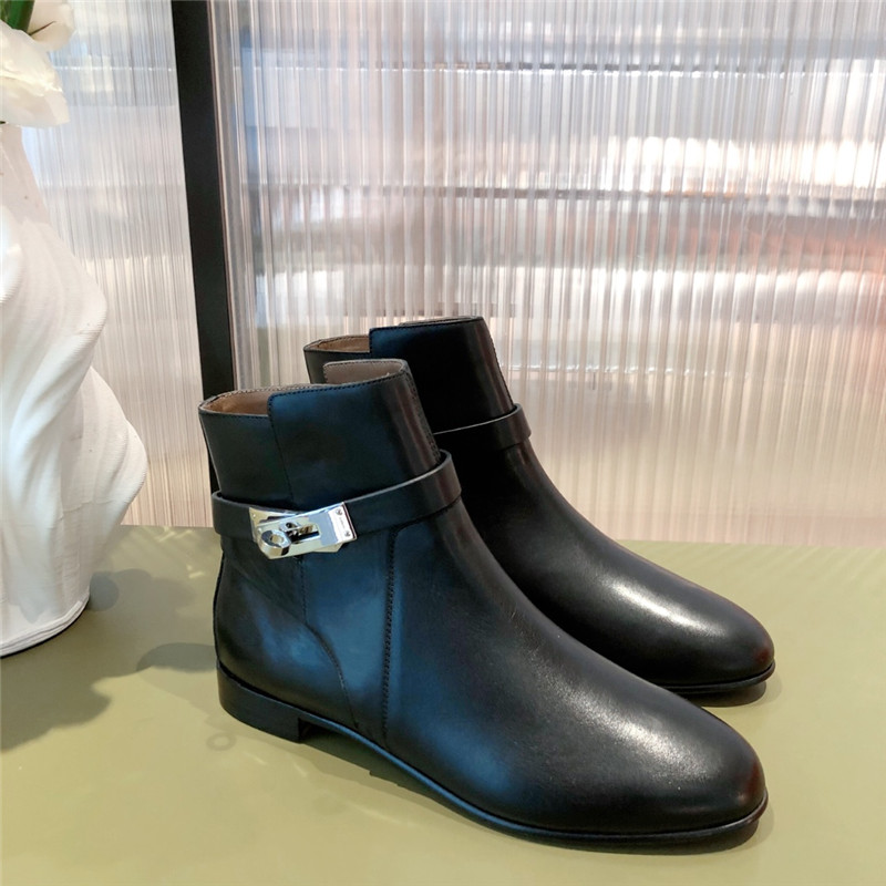 Best Replica hermes kelly buckle ankle boots - Colareps