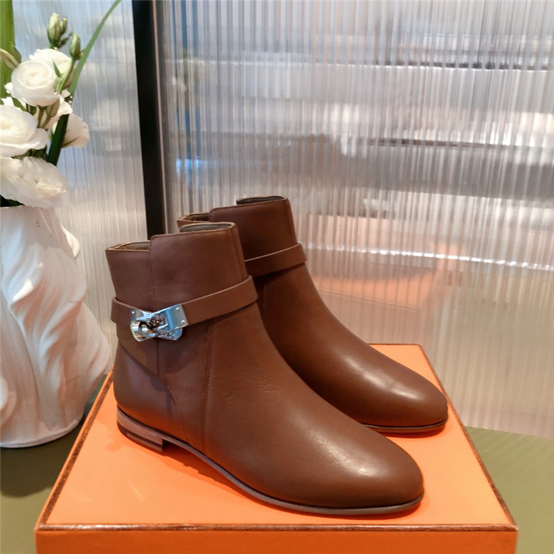 Best Replica hermes kelly buckle ankle boots - Colareps