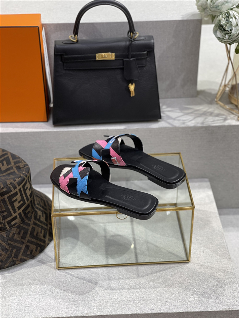 Best Replica Hermès early spring new color slippers - Colareps
