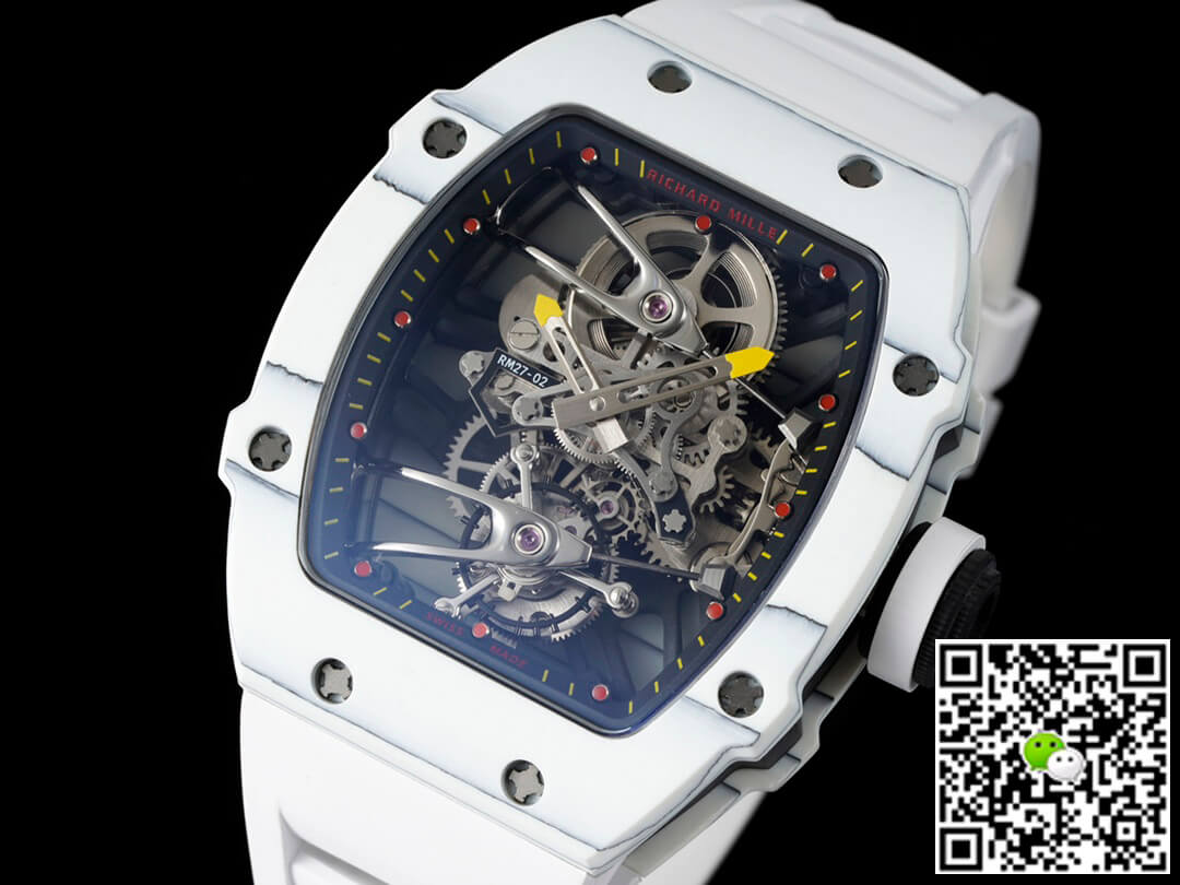 Replica Richard Mille RM27-02 Rafael Nadal Tourbillon 1:1 Best Edition RM Factory Carbon Fiber Case