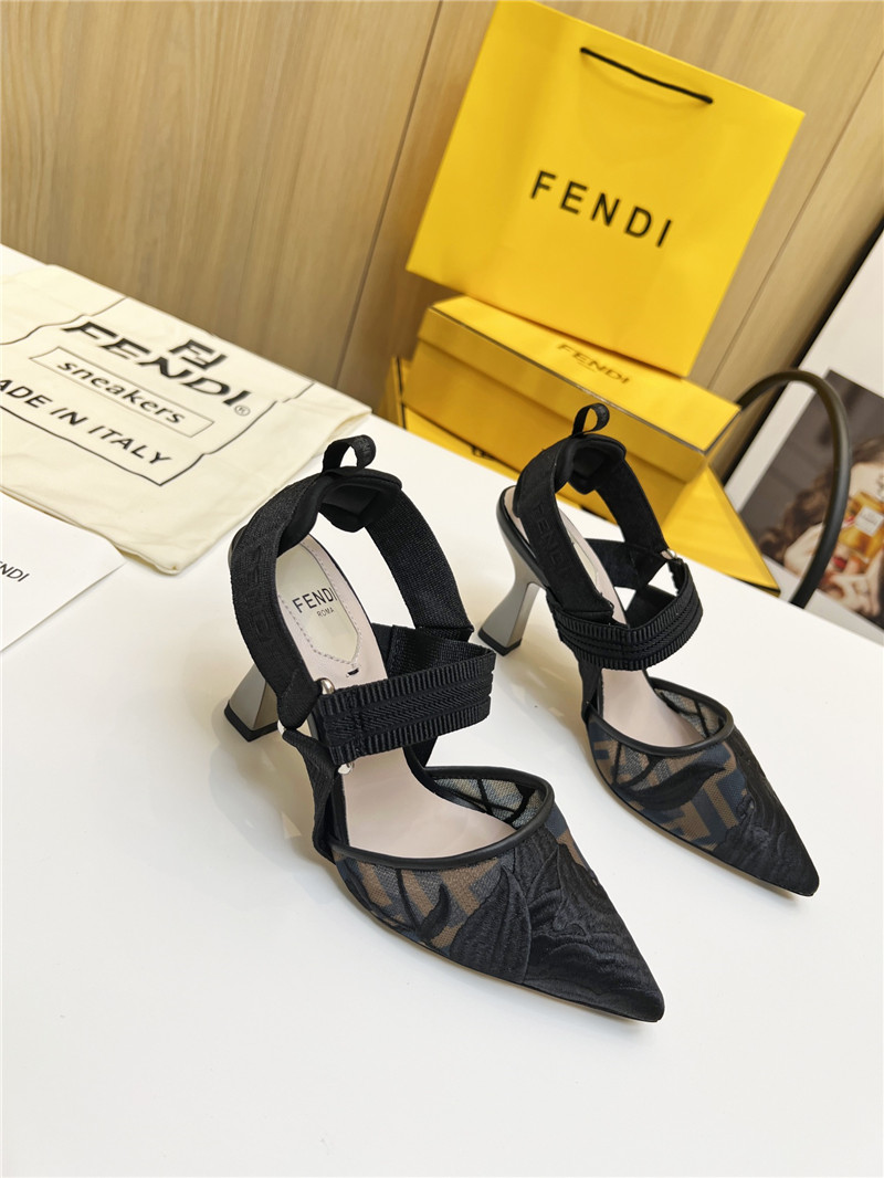 Best Replica fendi slingback hummingbird pumps - Colareps