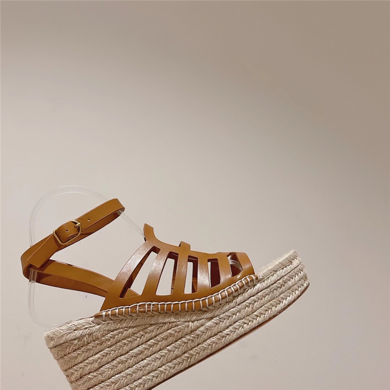 Best Replica Hermès early spring new straw sandals - Colareps