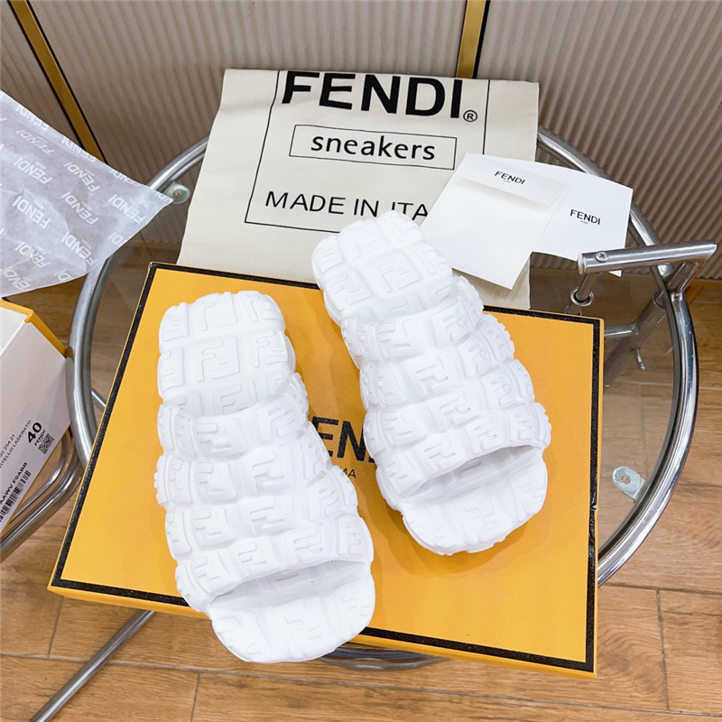 Best Replica fendi environmentally friendly rubber couple slippers - Colareps