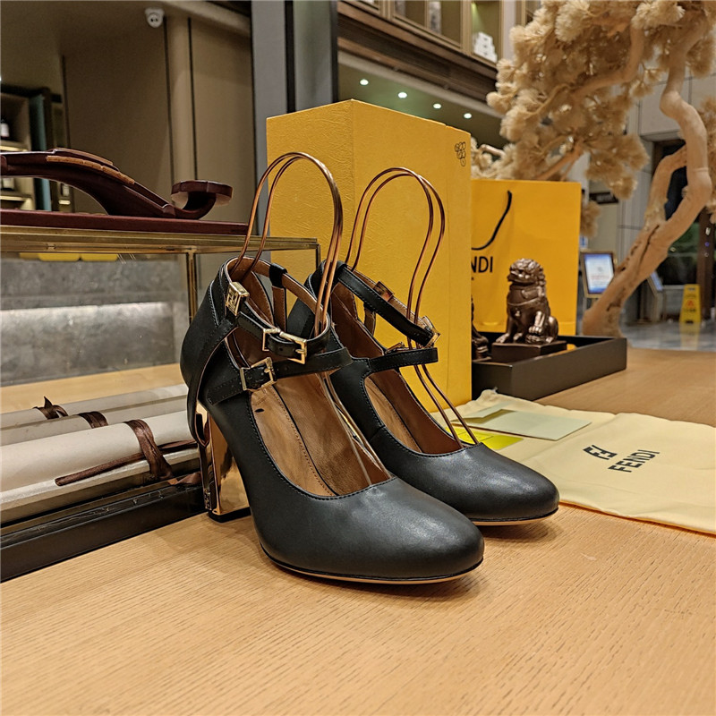 Best Replica fendi electroplated high heel sandals - Colareps