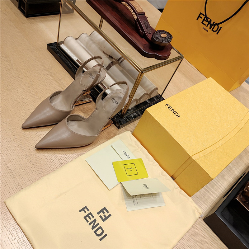 Best Replica fendi strappy toe high heel sandals - Colareps