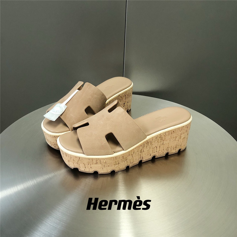 Best Replica Hermès Platform Slippers - Colareps