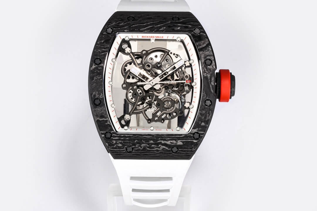 Replica Richard Mille RM-055 1:1 Best Edition BBR Factory Carbon Fiber Case