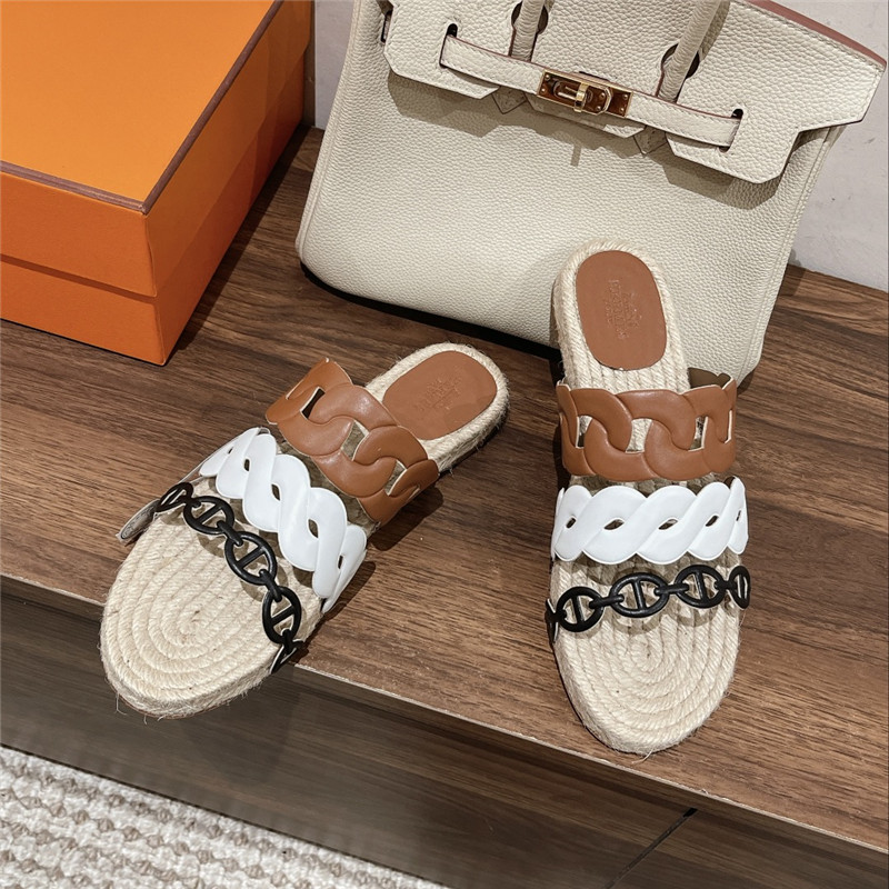 Best Replica Hermès Gwen espadrilles - Colareps