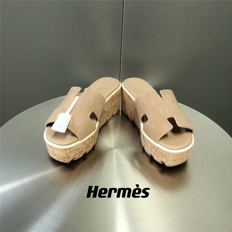 Best Replica Hermès Platform Slippers - Colareps