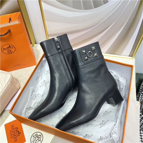 Best Replica Hermes Birkin Replica stud boots - Colareps