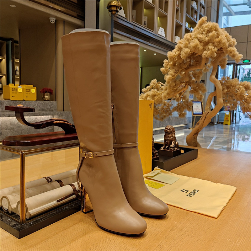 Best Replica fendi electroplated high heel boots - Colareps