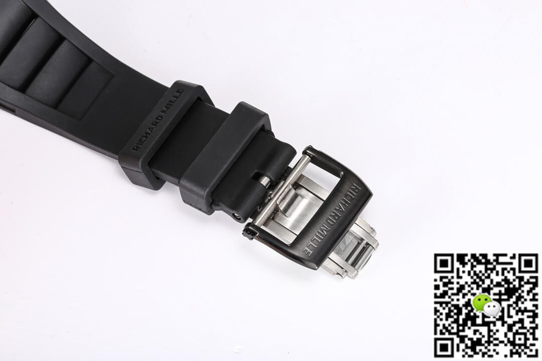 Replica Richard Mille RM055 NTPT 1:1 Best Edition BBR Factory Black Strap