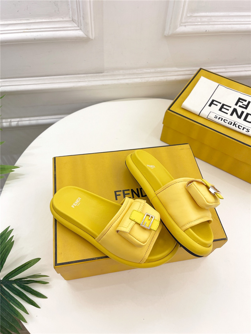 Best Replica fendi pocket casual slippers - Colareps