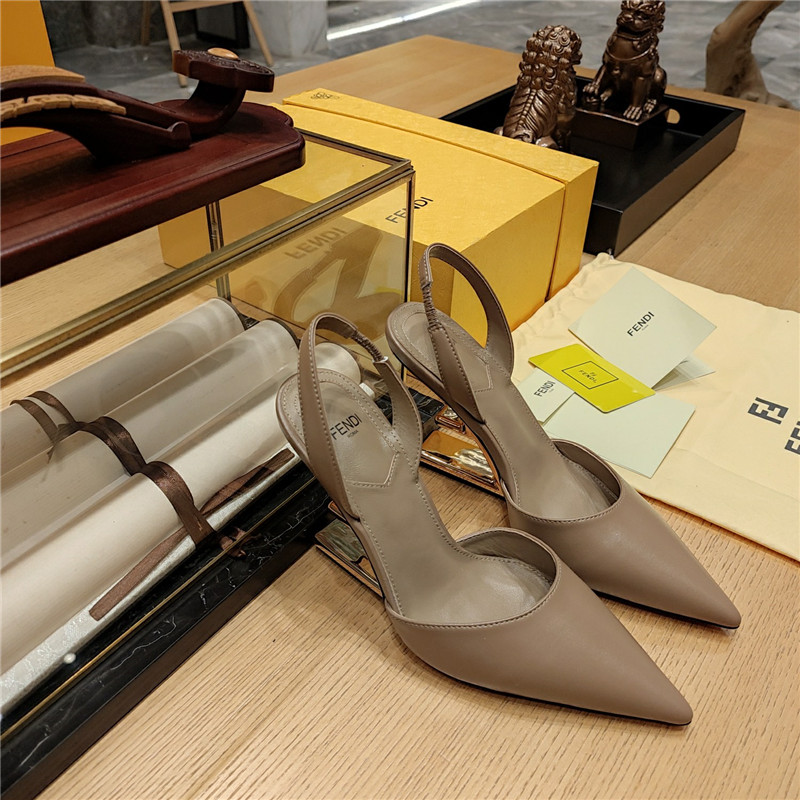 Best Replica fendi strappy toe high heel sandals - Colareps