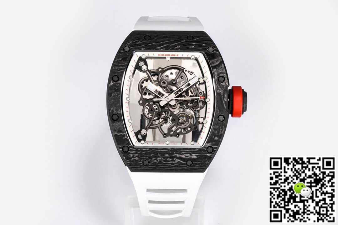 Best Replica Replica Richard Mille RM-055 1:1 Best Edition BBR Factory Carbon Fiber Case - Colareps
