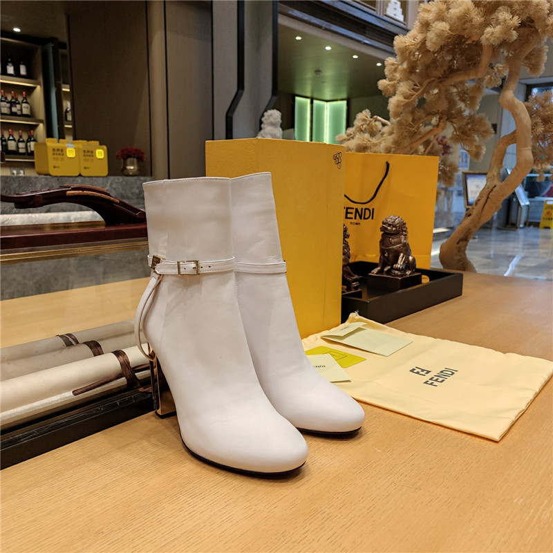 Best Replica fendi electroplated high heel ankle boots - Colareps