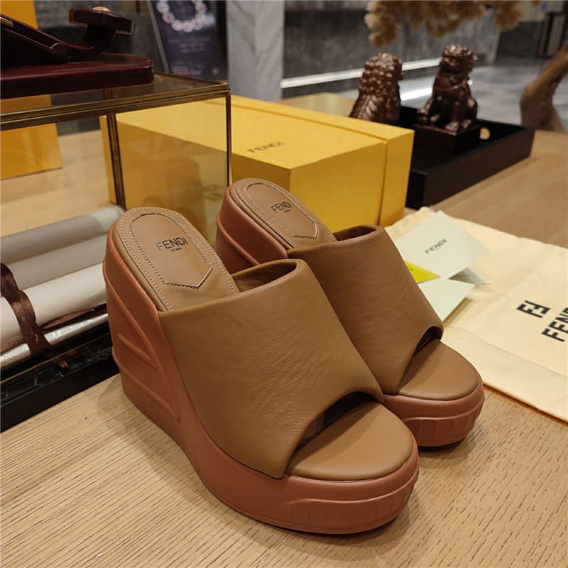 Best Replica fendi wedge platform sandals - Colareps