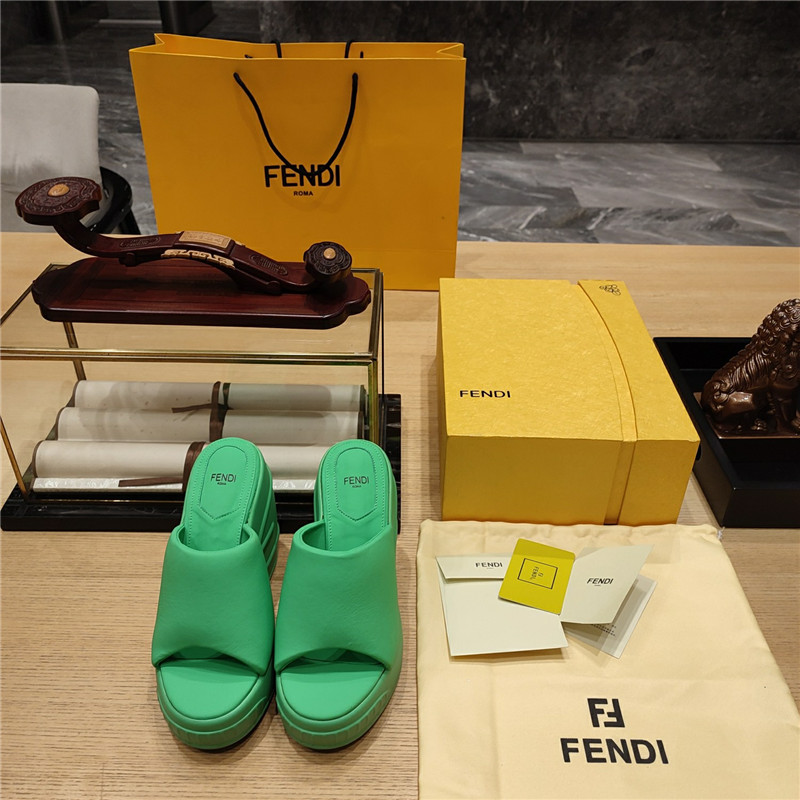 Best Replica fendi wedge platform sandals - Colareps