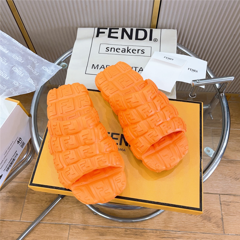 Best Replica fendi environmentally friendly rubber couple slippers - Colareps