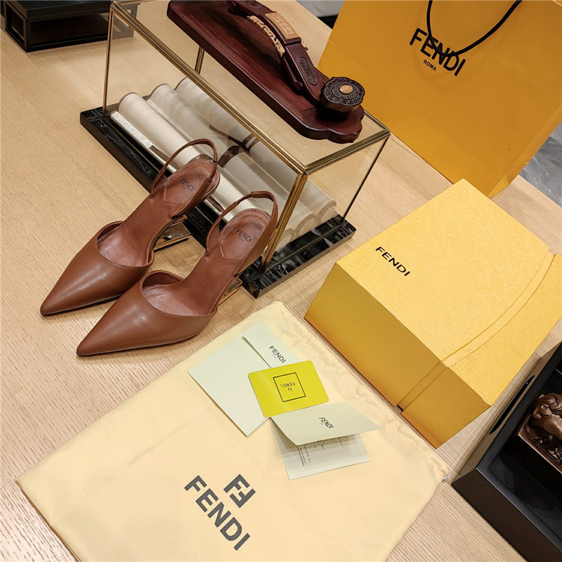 Best Replica fendi strappy toe high heel sandals - Colareps