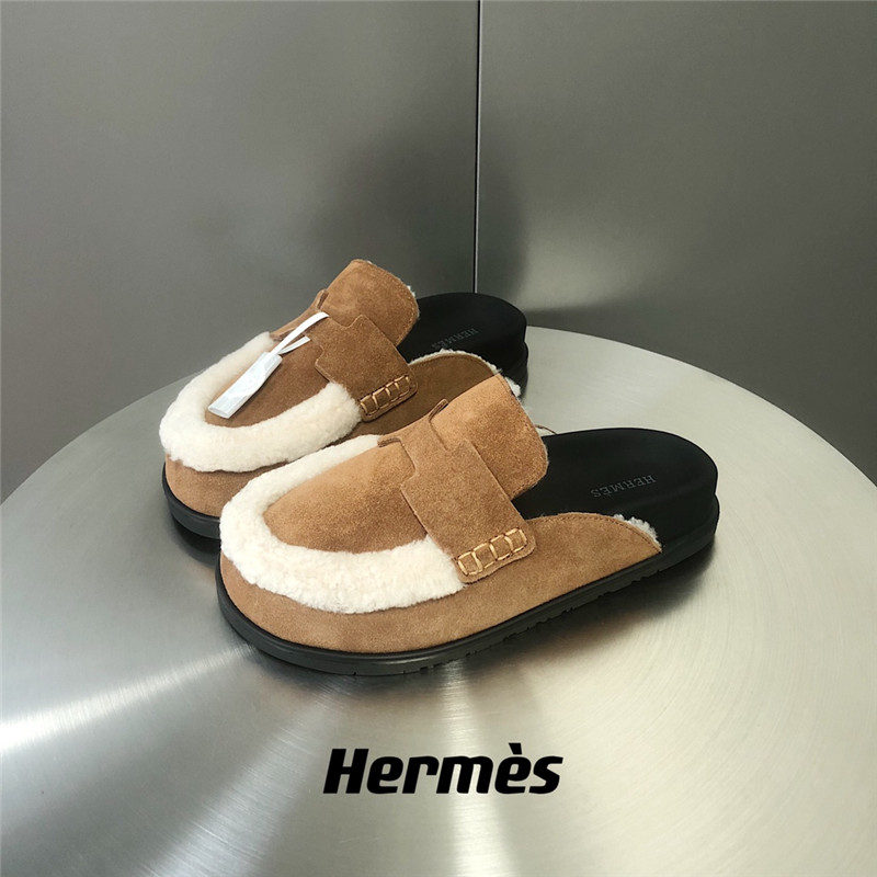 Best Replica Hermès Fur Birkenstocks - Colareps