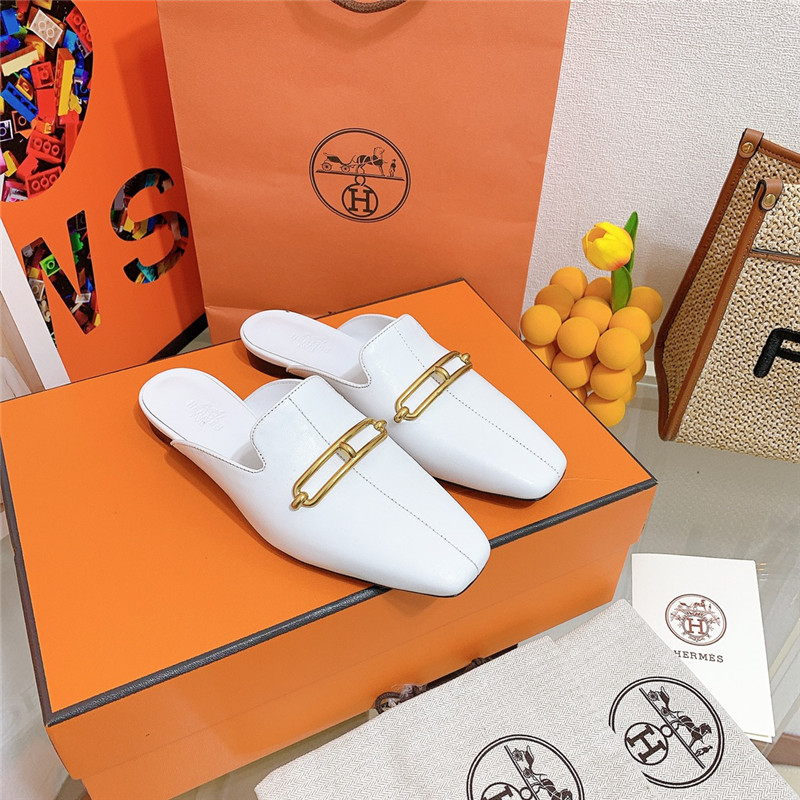 Best Replica hermes flat slippers - Colareps