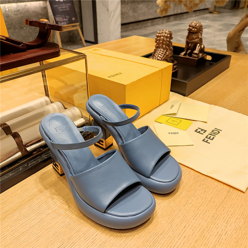 Best Replica fendi block heel sandals - Colareps