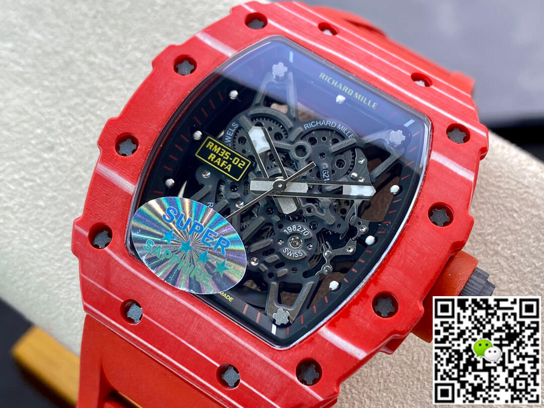 Best Replica Replica Richard Mille RM035-02 1:1 Best Edition RM Factory Red Case - Colareps