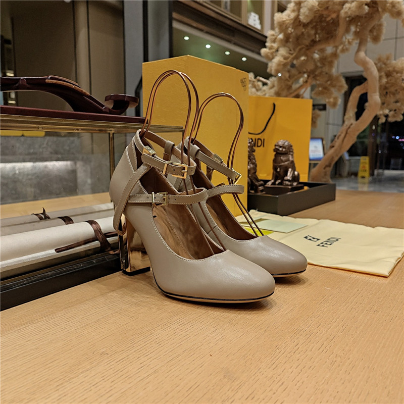 Best Replica fendi electroplated high heel sandals - Colareps