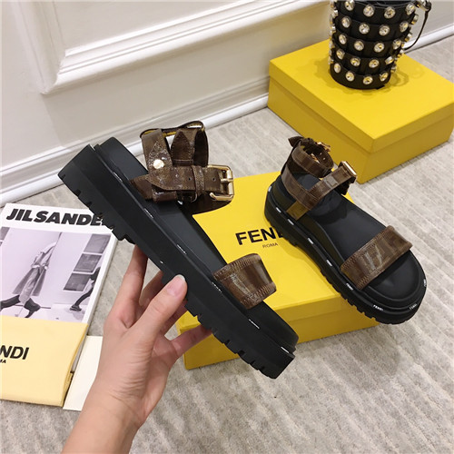 Best Replica fendi platform sandals womens - Colareps