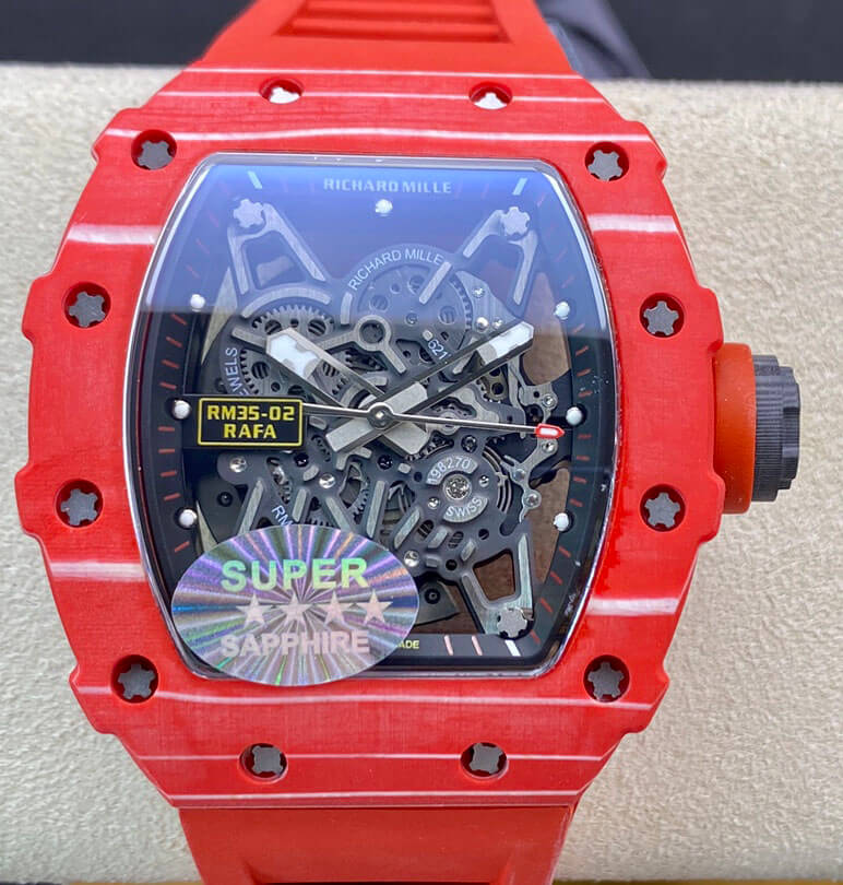 Best Replica Replica Richard Mille RM035-02 1:1 Best Edition RM Factory Red Case - Colareps