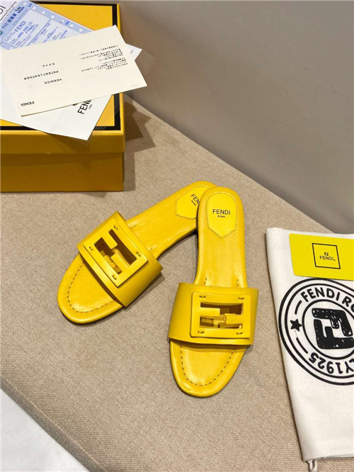 Best Replica fendi flat slippers - Colareps