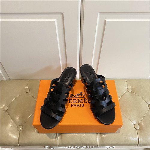 Best Replica Hermes Sandals Dupe block heel - Colareps