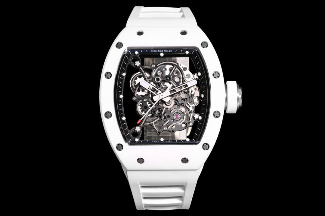 Replica Richard Mille RM-055 1:1 Best Edition BBR Factory Ceramic Case
