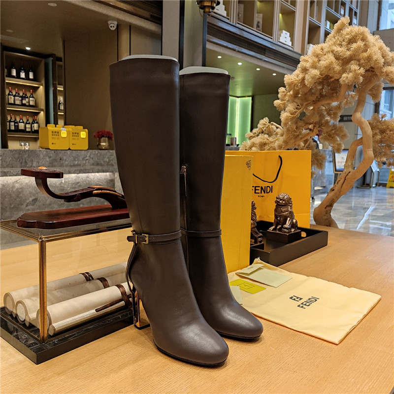 Best Replica fendi electroplated high heel boots - Colareps