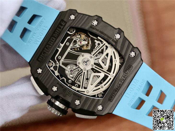 Replica Richard Mille RM11-03 1:1 Best Edition KV Factory Blue Strap