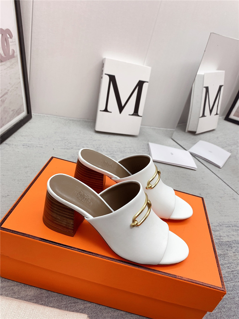 Best Replica Hermes Sandals Dupe chunky heel sandals - Colareps