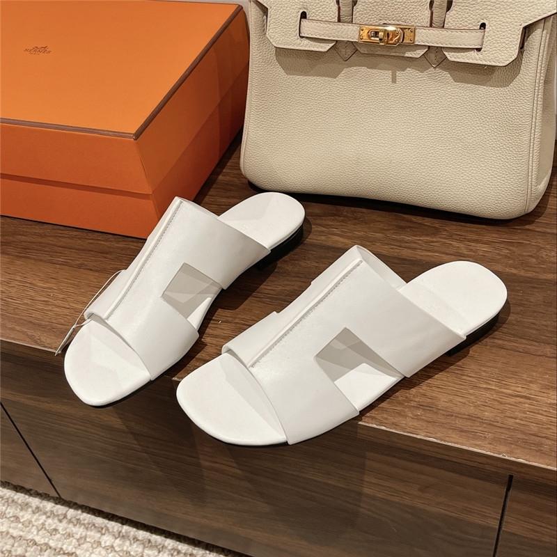 Best Replica Hermes Sandals Dupe spring and summer counter new texture sandals - Colareps