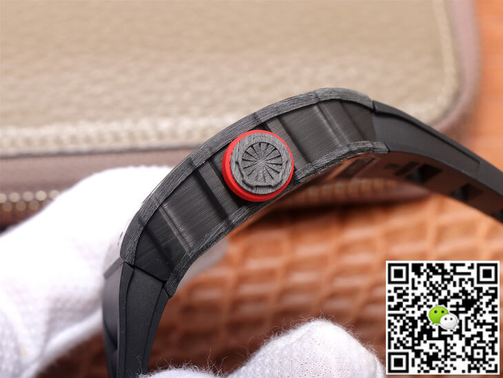 Replica Richard Mille RM35-02 1:1 Best Edition ZF Factory Carbon Fiber Case