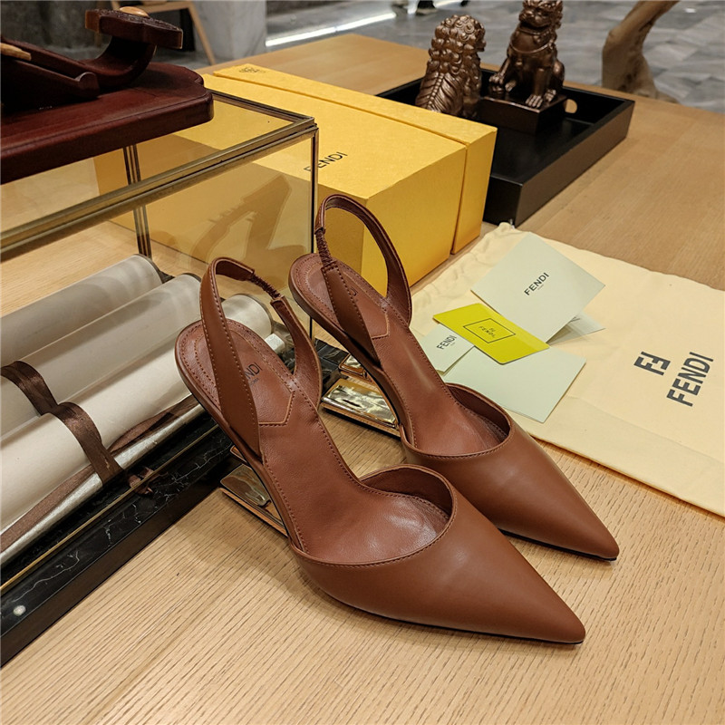 Best Replica fendi strappy toe high heel sandals - Colareps