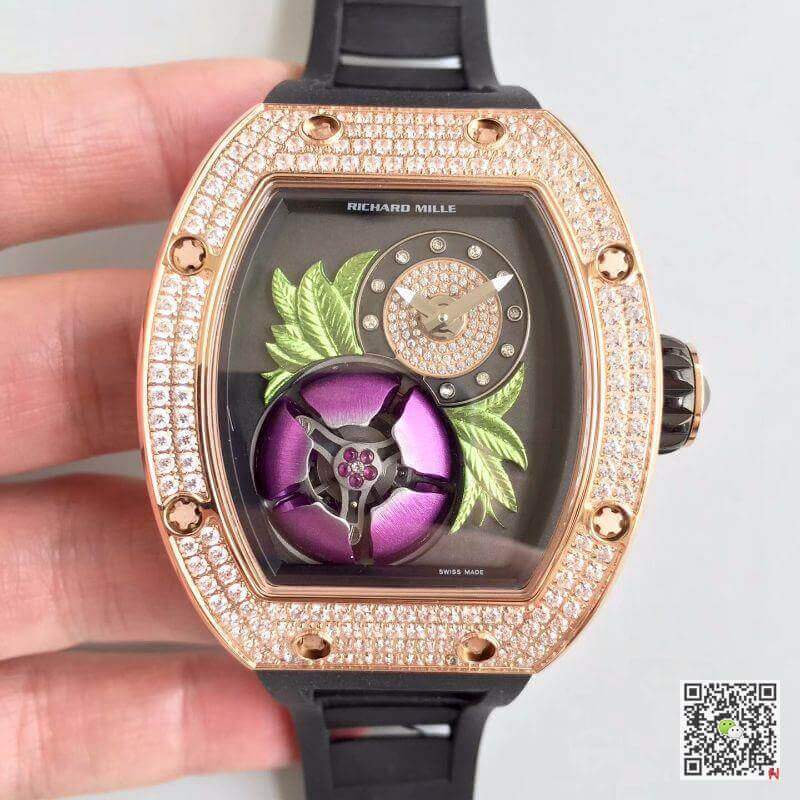 Best Replica Replica Richard Mille RM19-02 Tourbillon KV Factory 1:1 Best Edition Swiss ETA6T51 - Colareps