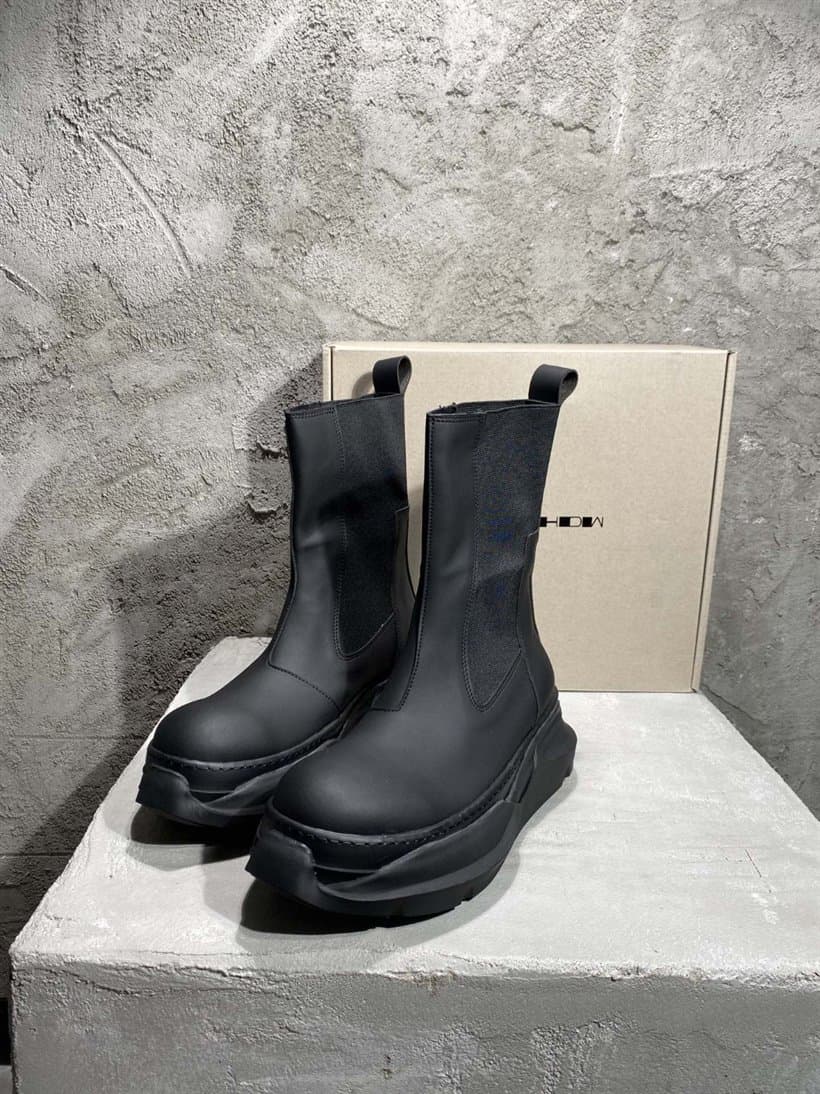 Best Replica Rick Owens Replica Shoes High-top Sneakers   RS057 - Colareps