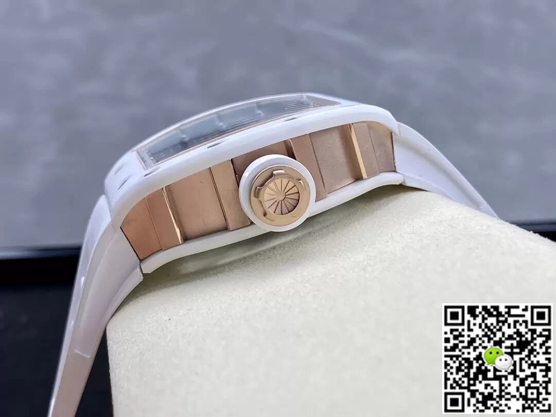 Richard Mille Replica RM52-01 1:1 Best Edition YS Factory Tourbillon Ceramic Case Rubber Strap