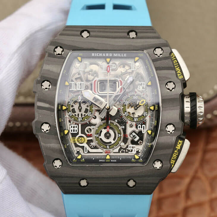 Replica Richard Mille RM11-03 1:1 Best Edition KV Factory Blue Strap