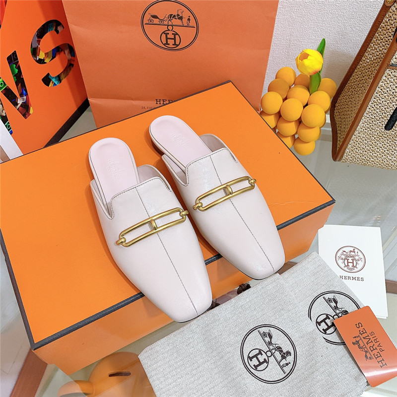 Best Replica hermes flat slippers - Colareps