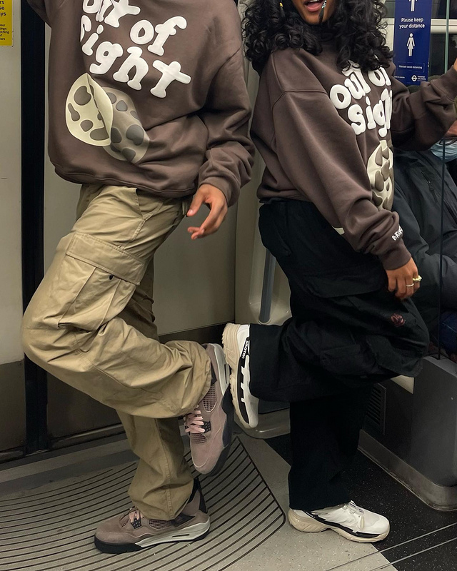 Best Replica Out Of Sight Foam Print Sweatpants - Colareps