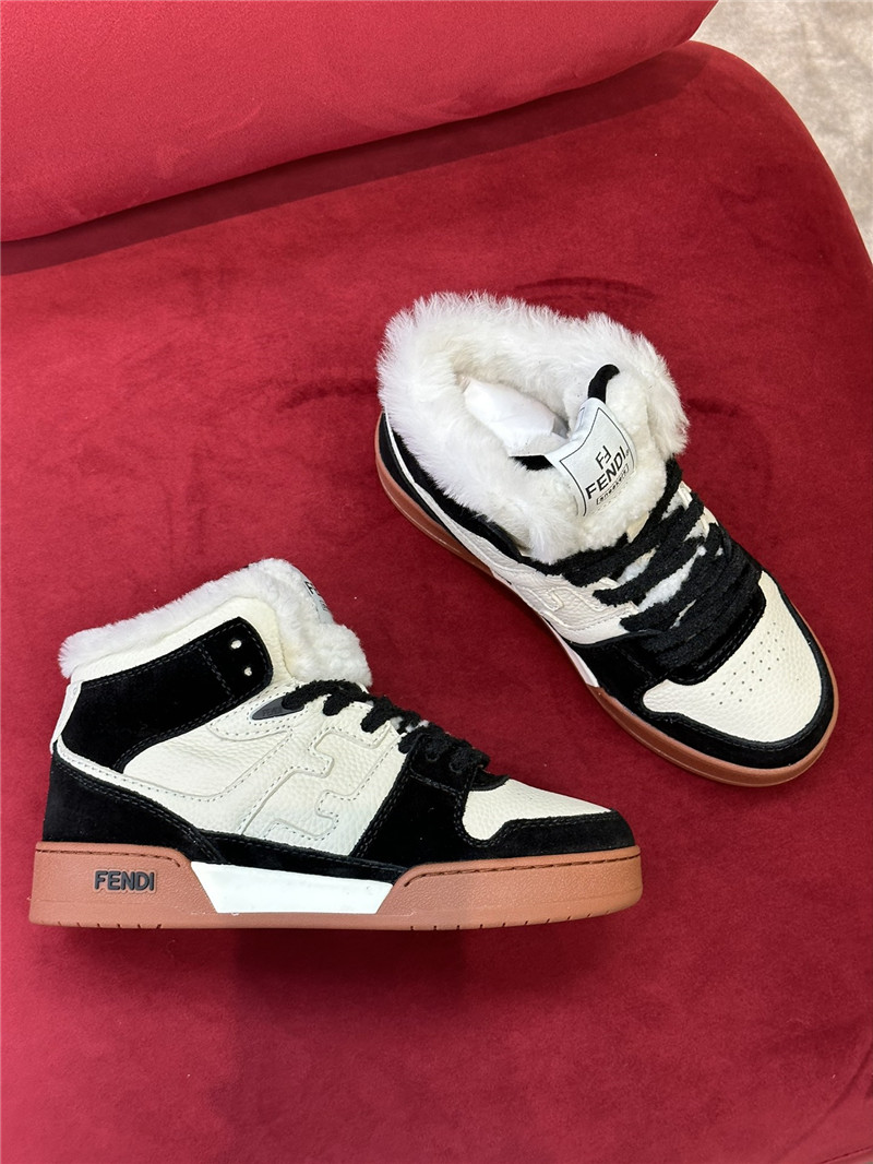 Best Replica fendi high top wool sneakers - Colareps