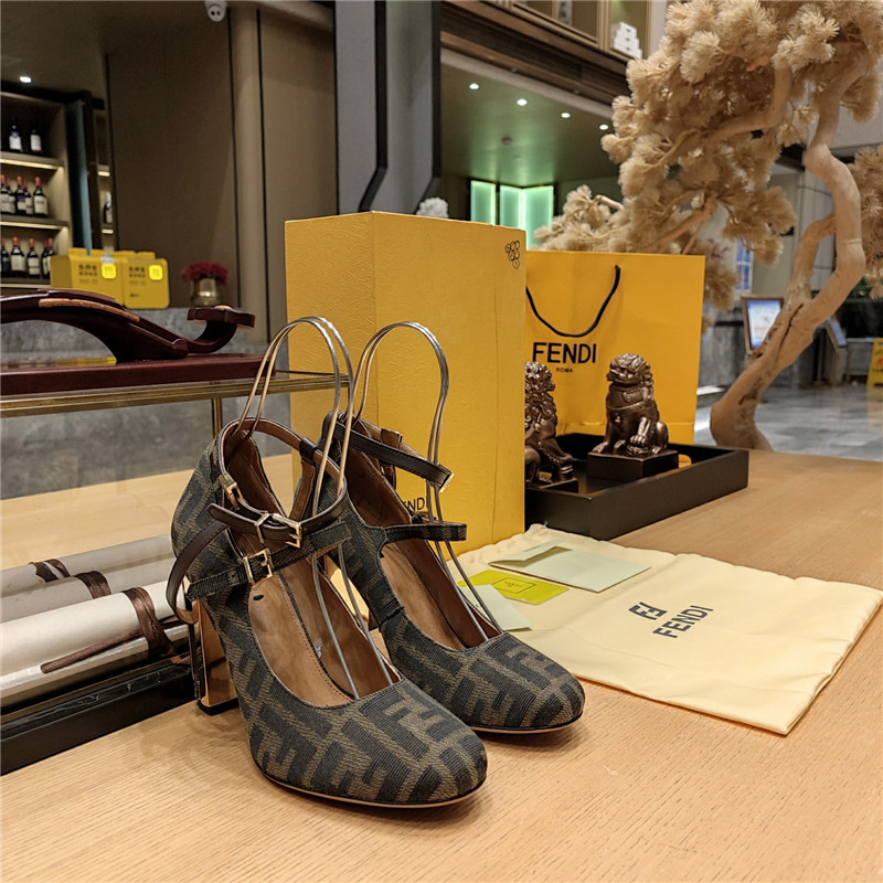 Best Replica fendi electroplated high heel sandals - Colareps