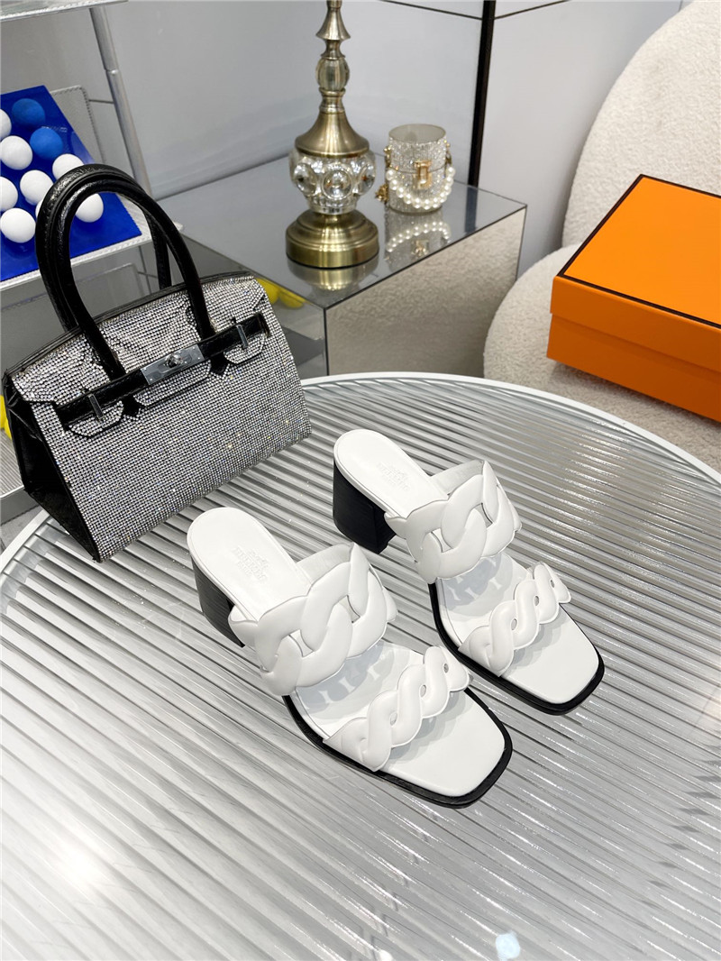 Best Replica Hermès pig nose high heel sandals - Colareps