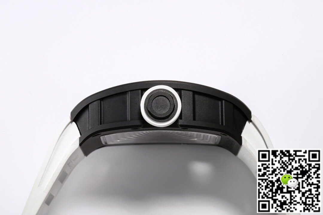 Replica Richard Mille RM-055 1:1 Best Edition BBR Factory Rubber Strap